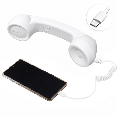 Retro phone handset for - phone,