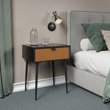 Jupiter metal drawer bedside - 1-drawer,