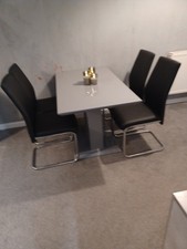 Concrete Grey Dining Table