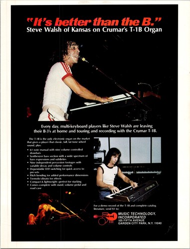 1980 crumar 1b - crumar, t-1b