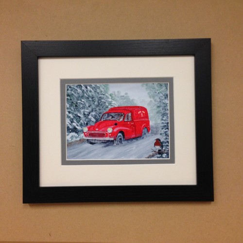 Morris minor van royal mail - minor,