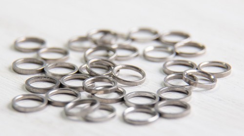 Metal thin connector - 40, rings