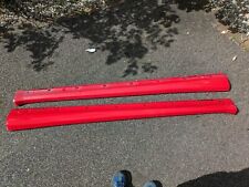 Toyota Celica Gen 7 Oem  side skirts plastic trims red with clips  