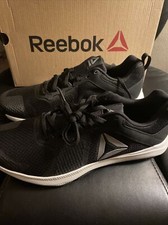 Reebok Edge Series TR Men's Cross Training Shoes Size 9.5 Black /White /Pewter 