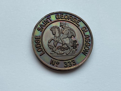 Scotland masonic penny - penny,