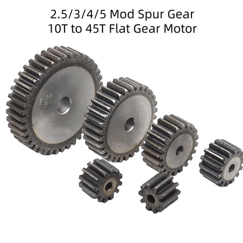 Spur gear 10t - spur, flat