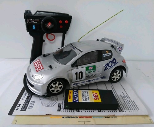 Nikko peugeot 206 wrc - wrc, with