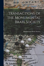 Transactions of the Monumental