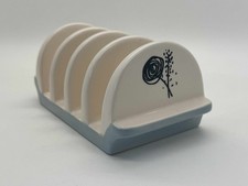 Toast rack ceramic blue - House and Home - Lisa Stickley Stoneware