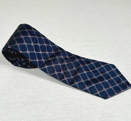 Vintage paul smith navy silk - smith,