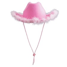 Cowgirl Hat with Fluffy