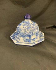 Vintage blue and white cheese