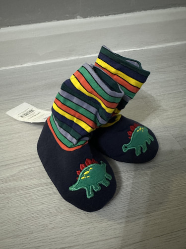 Dinosaur bootees slippers for - dinosaur,