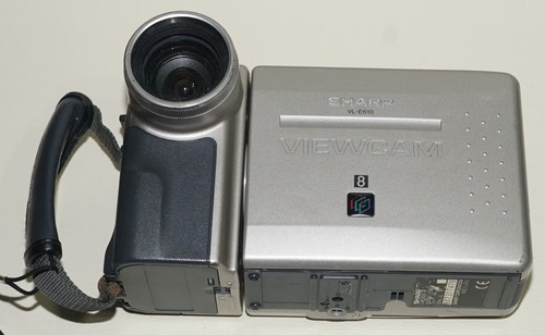 Sharp e610 viewcam video - h,