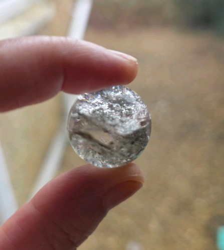 Small garden quartz crystal - small,