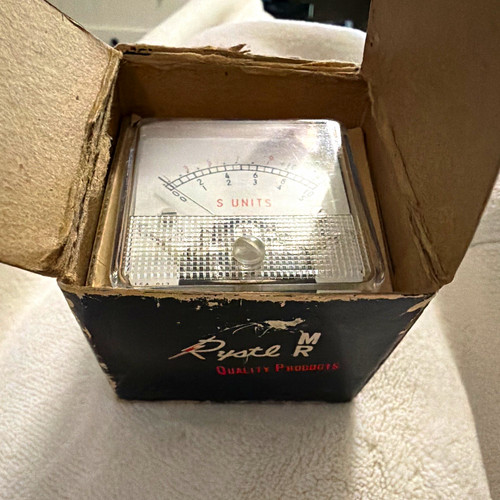 Vintage rystl panel meter - rystl,