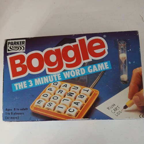 Vintage boggle game parker - by,