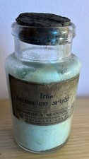 Antique Apothecary Chemist Jar - Bottle & Cork Reynolds & Branson Briggate Leeds