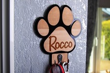 Personalised Engraved Paw