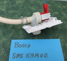 BOSCH SMS53M02 SERIES 6 DISHWASHER WATER INLET VALVE SOLENOID HOSE CLIPS