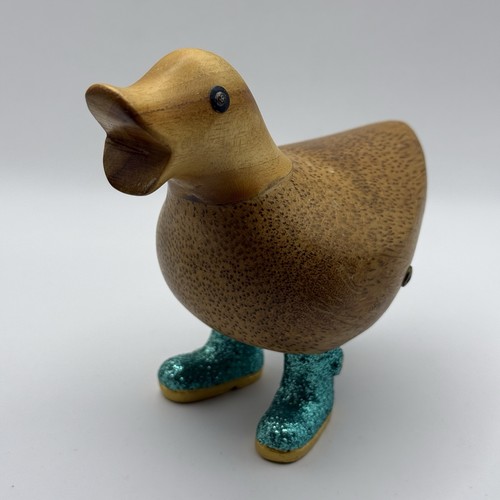 Dcuk hand carved wooden duck - hand,
