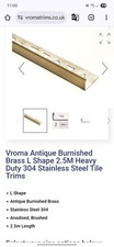 Vroma 12mm L Shape Square Edge