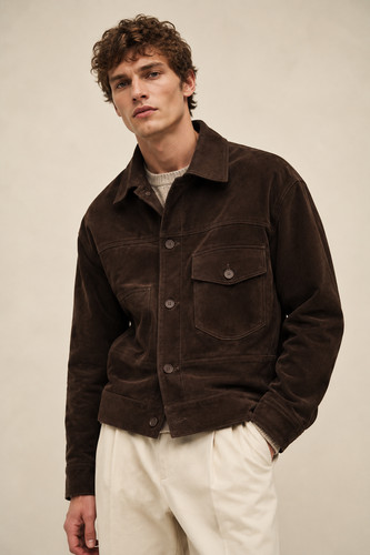 Mens leather jacket genuine - mens,