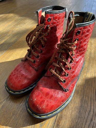 Martens vintage 1460 red - vintage,