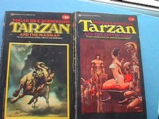 Tarzan by Edgar Rice Burroughs - 6 x Ballantine Paperbacks