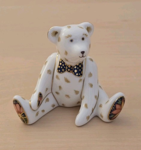 Royal crown derby mini teddy - royal,