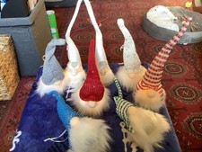 8 x Light up Tomte/Gonk/Gnomes