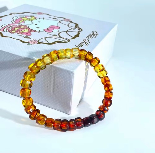 Genuine baltic amber gradient - amber,