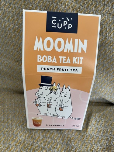 Moomin boba tea - tea, peach