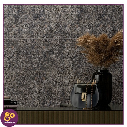 Large distressed charcoal - distressed,