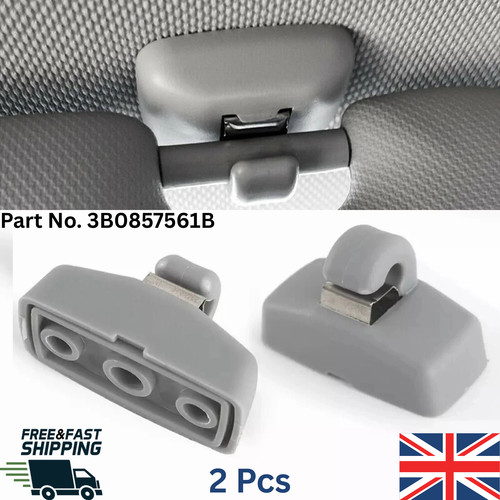 Sun visor clip grey - visor,