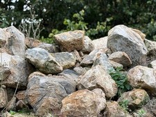 Reclaimed sandstone blocks - reclaimed,
