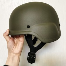 Military Ballistic UHMW-PE M88 IIIA Bullet Proof Helmet Green