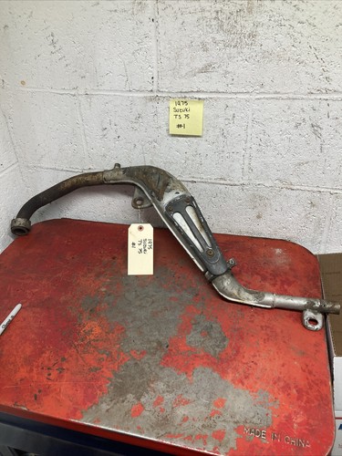 1975 suzuki ts75 exhaust - ts75,
