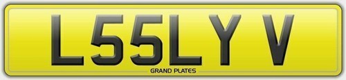 L55 lyv number plate - lyv,