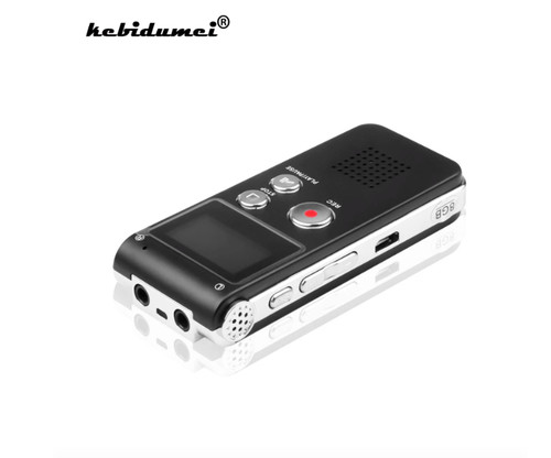 Rechargeable 8gb digital audio - 8gb,