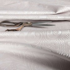 Fire Treated Embossed Damask