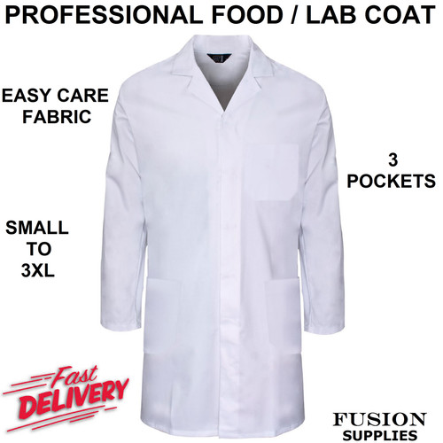 White lab coat - white,