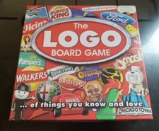 THE LOGO BOARD GAME - FIRST EDITION 2019 FREE UK POST FAMILY FUN COMPLETE NICE