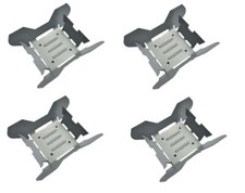 4 Disposable Fold Up Army Stoves MRE Camp Cookers -