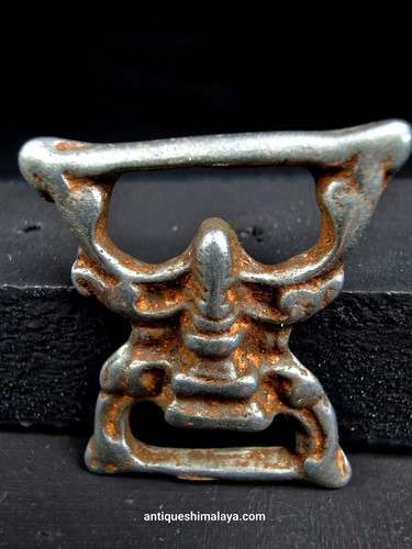 Ancient tibetan stupa amulet - ancient,