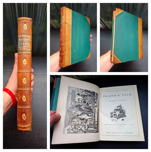 1874 pickwick papers by - -,