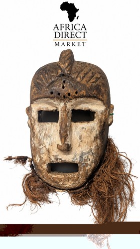 African lega mask - lega,