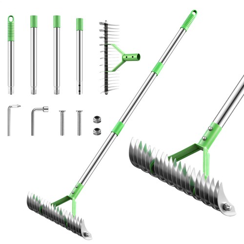 Aerator scarifier with handle - scarifier,