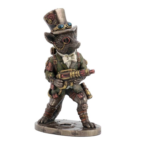 Steampunk fox bandit home - fox,