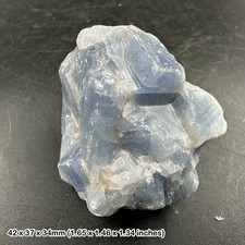 Blue calcite stone - rp0764 -